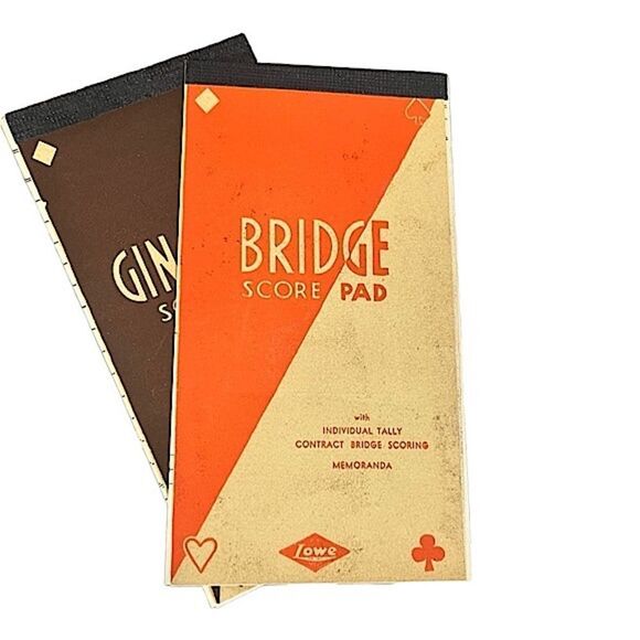 Vintage Lowe Poker Chips & Cards Set in Leather Case - Picture 7 of 16